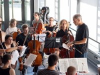 Schlossparkserenade 2022  Probe der Junge Philharmonie : Kultur, Schlossparserenade