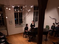 Werkstattkonzert  Werkstattkonzert Duo aMUSE mit Karoline Weidt und Kilian Sladek im Kommandantenhaus : Jazz, Konzert, Kultur, Stipendiat, Stipendiatin